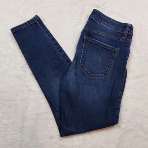 Seethrusoul High Rise Ankle Skinny Stretch Jeans Size 27